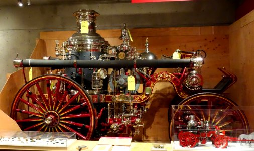 American LaFrance Steam Pumper, used by Oakland Fire Department from 1898-1921 - Oakland Museum of California - DSC05256