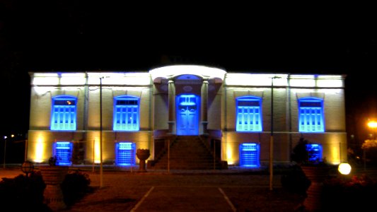 Amin al-Islami House at Night - 7-3-2013 - Nishapur 06