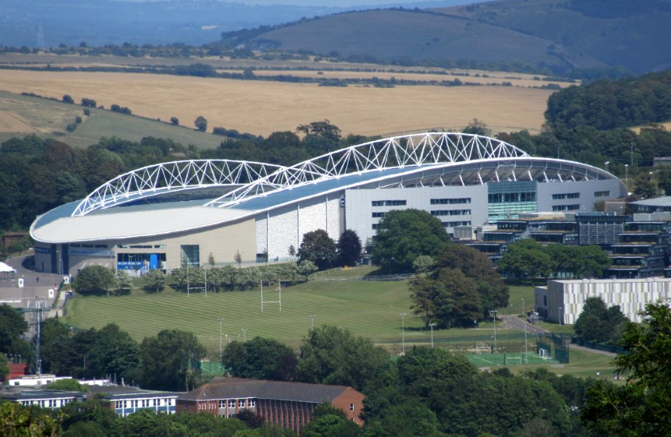 American Express Community Stadium, Falmer (July 2015, seen from Hollingbury Hill) (5)
