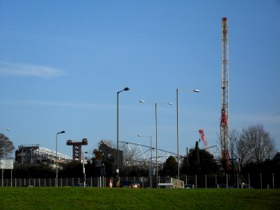 American Express Community Stadium, Falmer (February 2010) (Under Construction)
