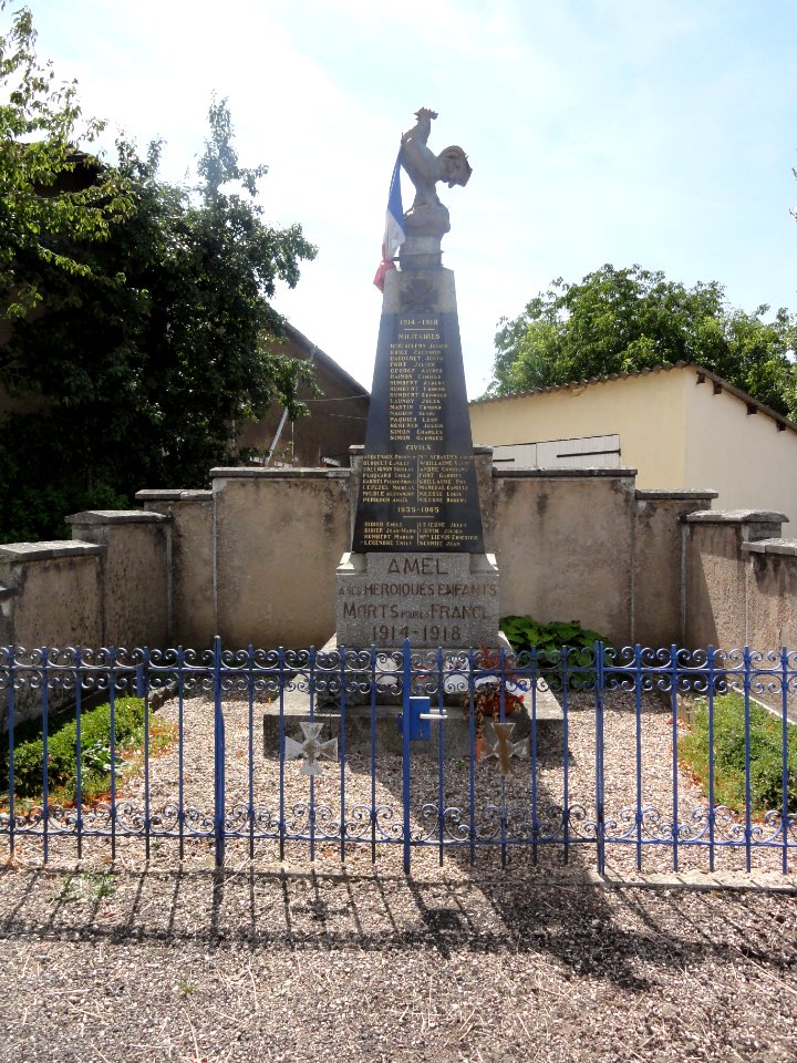 Amel-sur-l'Étang (Meuse) monument aux morts