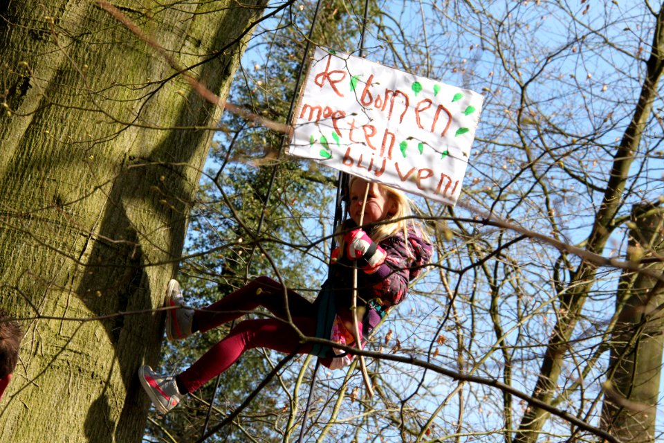 Amelisweerd A27 verbreding protest 2013