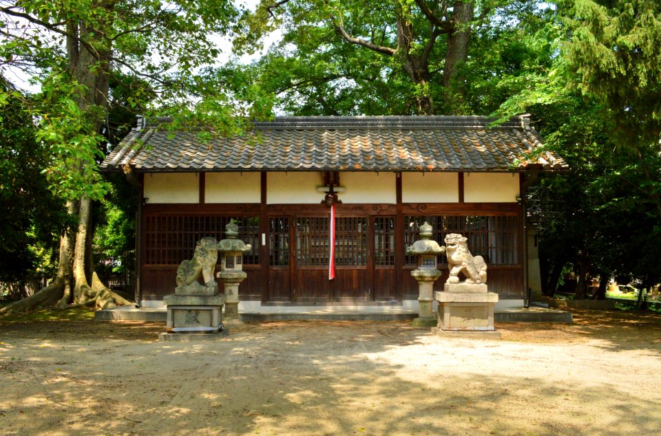 Amefutotamanomikoto-jinja, haiden