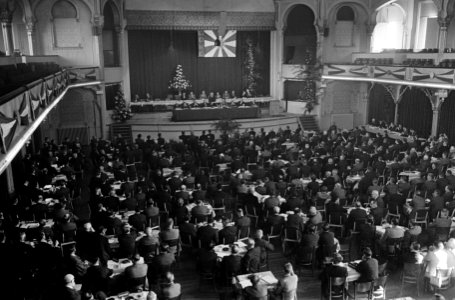 Ambtenaren, vakbonden, vergaderingen, Bestanddeelnr 918-3619