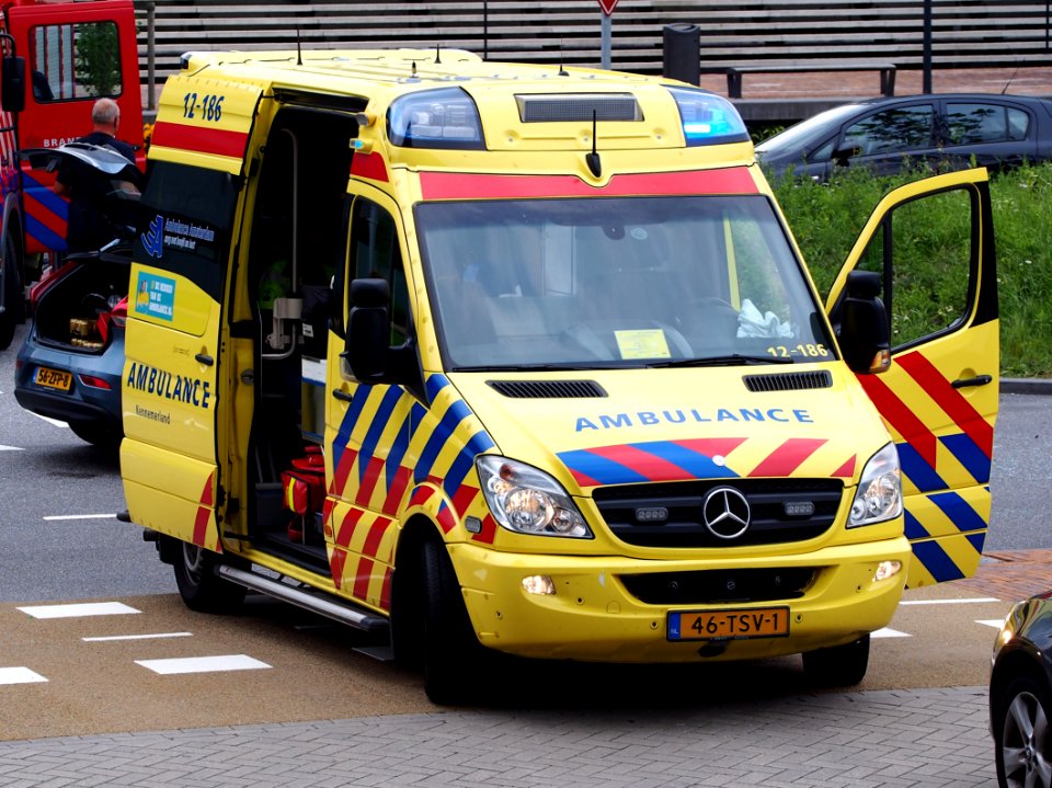 Ambulance Kennemerland, Unit 12-186 at Hoofddorp
