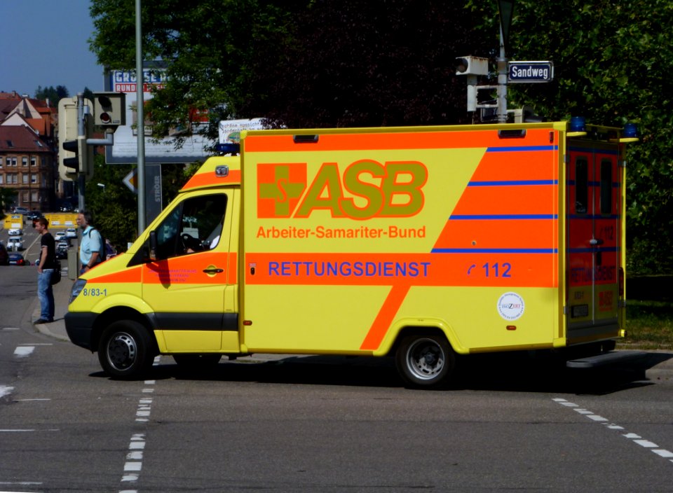 Ambulance à Pforzheim (BW)