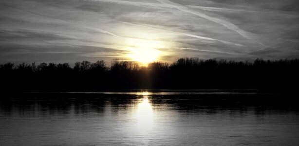 Wisla sky river photo