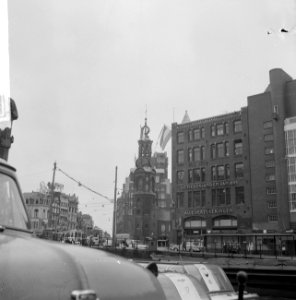 Amsterdam vlagt voor Prinses Irene (de Munttoren), Bestanddeelnr 916-7234