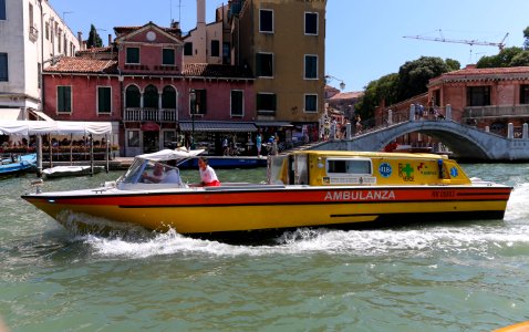 Ambulance in Venice
