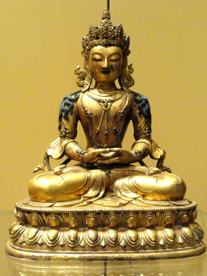 Amitayus, Tibet or China, 17th-18th century - Royal Ontario Museum - DSC09674