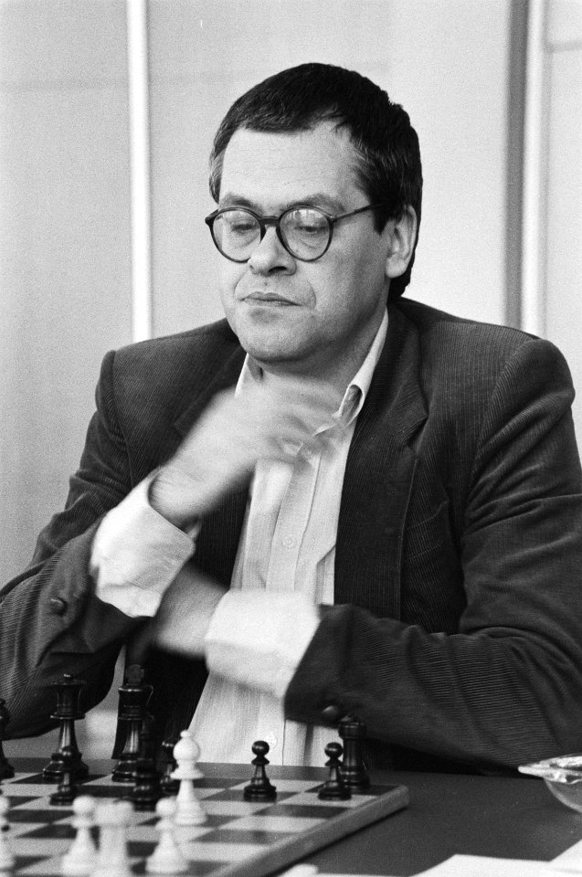 Amsterdam Schaak Festival 82 Hans Ree in aktie, Bestanddeelnr 932-2389
