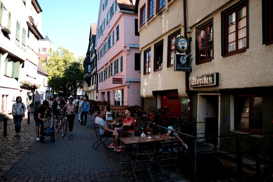 Ammergasse mit dem Storchen (2018)