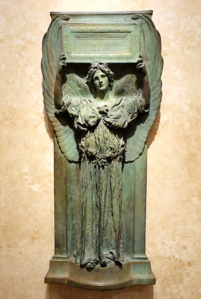 Amor Caritas by Augustus Saint-Gaudens, 1898, bronze - Brooklyn Museum - DSC09650