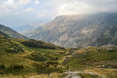 Nature peaks rocks photo