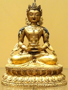 Amitayus, Tibet, 17th-18th century - Royal Ontario Museum - DSC09673