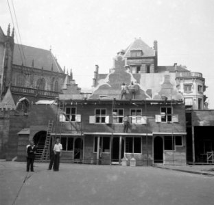 Amsterdam-Damstad, viering 500-jarig bestaan Kalverstraat door de winkeliersvere, Bestanddeelnr 904-0152