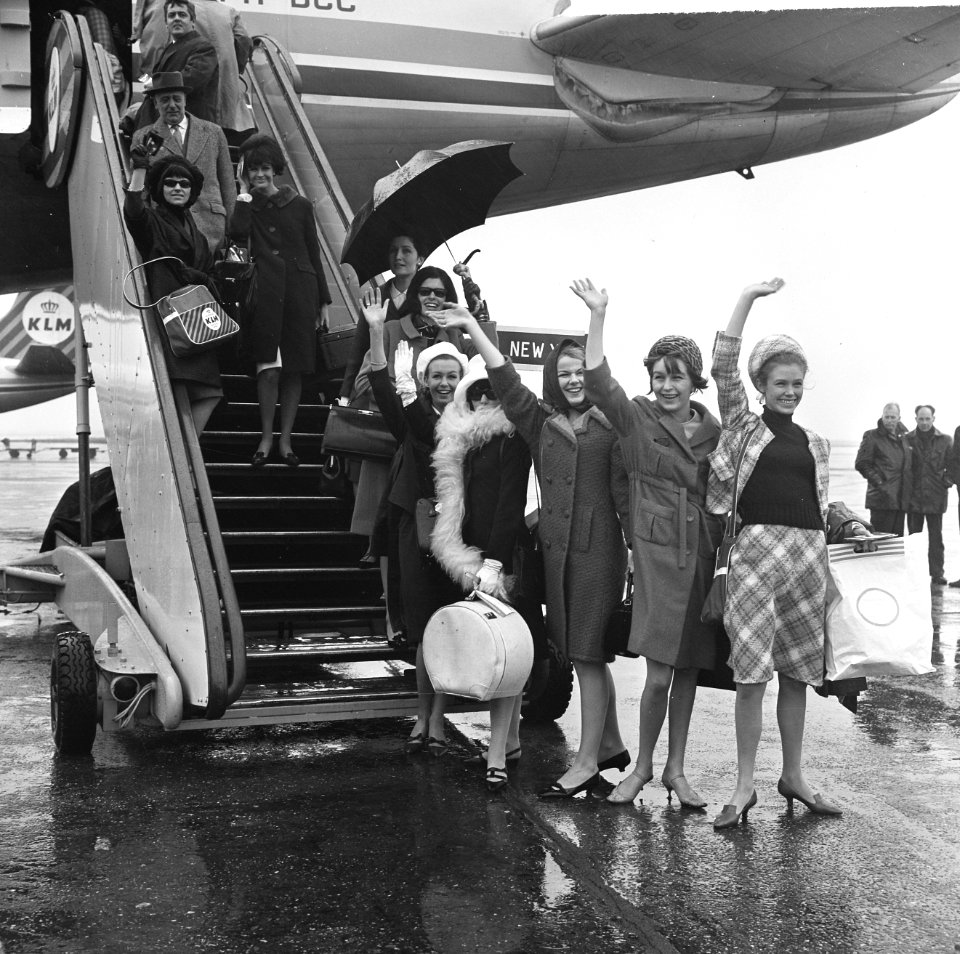 Amsterdam Promotion 1964 , een groep van 100 Nederlanders vertrokken naar New Yo, Bestanddeelnr 916-2922