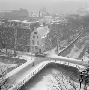 Amsterdam in de sneeuw, Bestanddeelnr 914-6536 photo