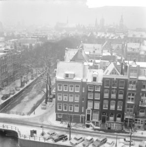 Amsterdam in de sneeuw, Bestanddeelnr 914-6540 photo