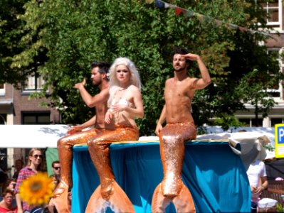 Amsterdam Gay Pride 2013 ING boat pic3