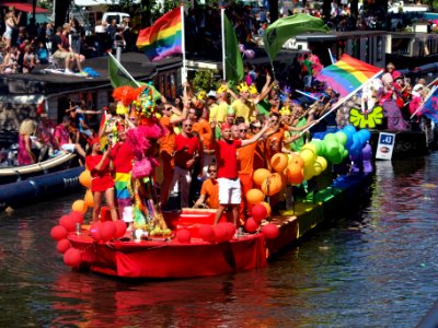 Amsterdam Gay Pride 2013 De Kringen boat pic1