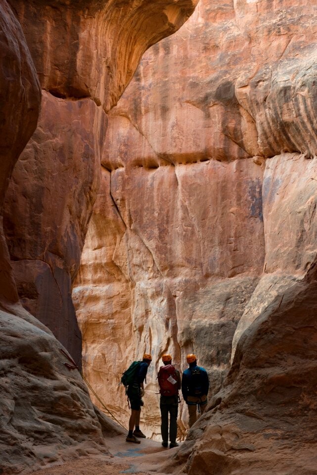 Erosion canyoneering geology