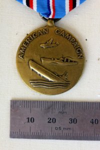 American Campaign - Obverse with Ruler