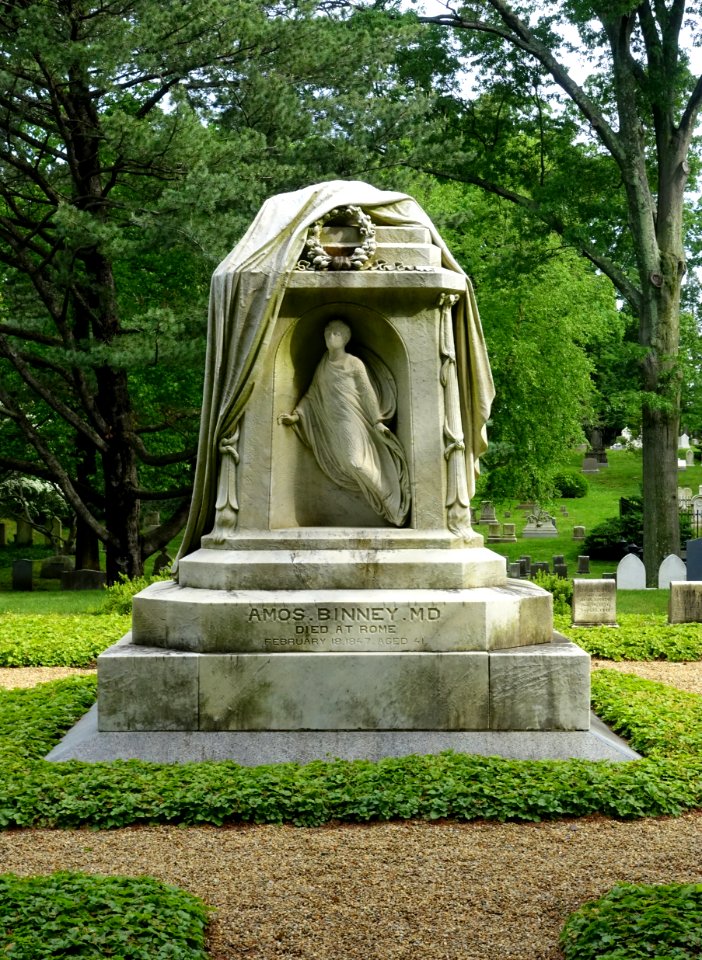 Amos Binney MD - Mount Auburn Cemetery - DSC04071