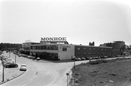 Amerikaanse schrijfmachinefabriek Monroe Int in Amsterdam gaat sluiten overzic, Bestanddeelnr 927-3904