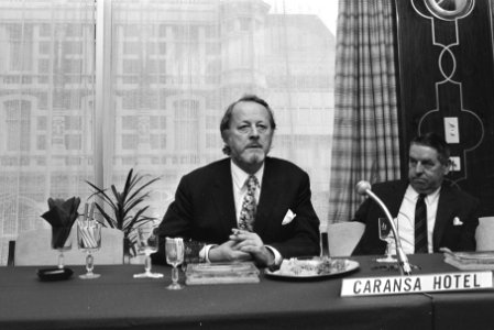 Amerikaanse filmregisseur Ralph Nelson in Amsterdam, Bestanddeelnr 924-0751