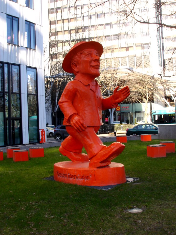 Ampelmännchen des Ottmar Hörl, Frankfurt am Main C