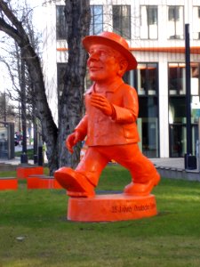 Ampelmännchen des Ottmar Hörl, Frankfurt am Main B