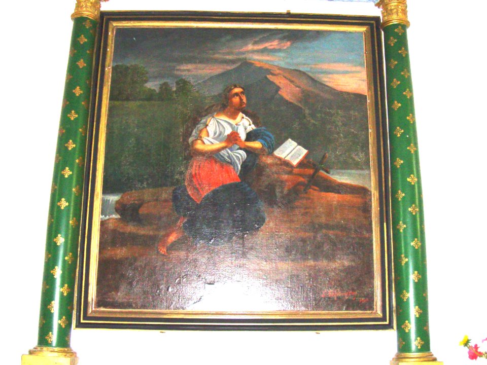 Amotz (St.Pée-sur-Nivelle, Pyr-Atl., Fr) tableau du retable