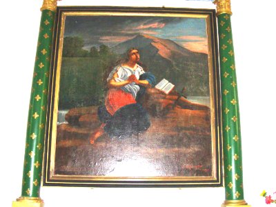 Amotz (St.Pée-sur-Nivelle, Pyr-Atl., Fr) tableau du retable