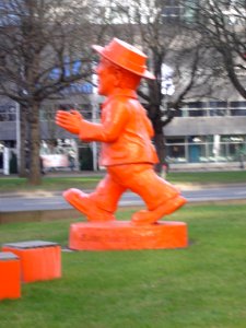 Ampelmännchen des Ottmar Hörl, Frankfurt am Main A
