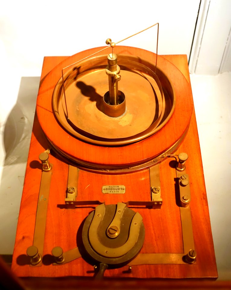 Ampere's table, Maison Breguet, Paris, 1824-1851 - Museu da Ciência da Universidade de Coimbra - University of Coimbra - Coimbra, Portugal - DSC09153