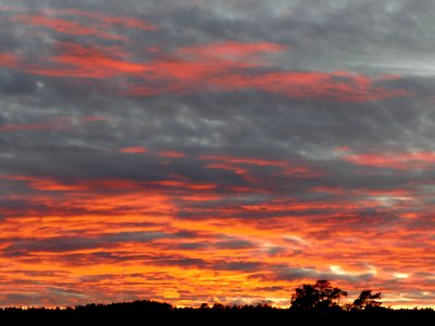 Another very red sunset