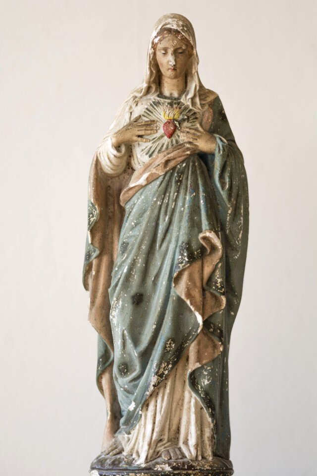 Christianity faith statue