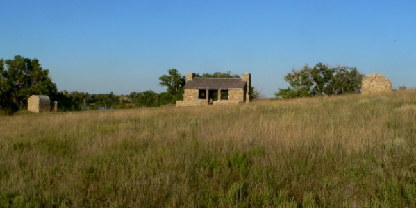 Antelope Lake Park (Graham Co, KS) W bldgs 1