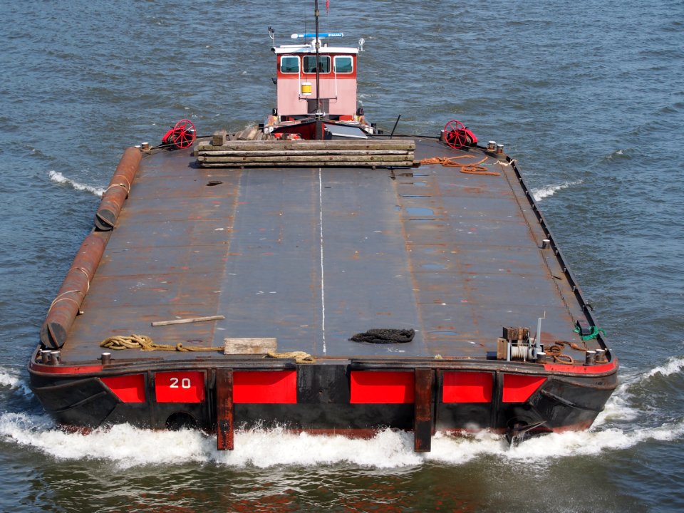 Anny - ENI 02005322 pushing barge 20 - ENI 02009156, Amsterdam-Rijnkanaal pic2