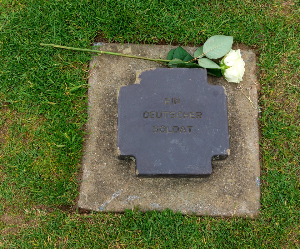 Anonymous german grave La Cambe cemetery Calvados
