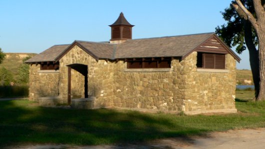 Antelope Lake Park (Graham Co, KS) N shelter 2