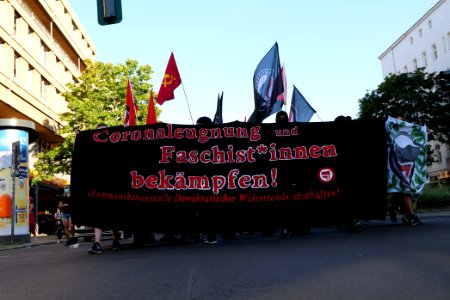 Antifascist demonstration against KDW in Berlin-Wedding 2020-07-31 24