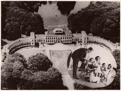 Ansichtkaart ter gelegenheid van de eerste verjaardag van Prinses Marijke. Colla, Bestanddeelnr 006-0851