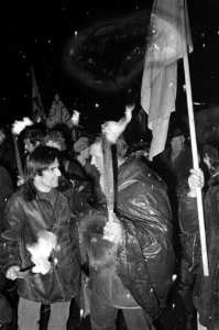 Anti Amerikaanse demonstratie in Amsterdam, Bestanddeelnr 921-1006