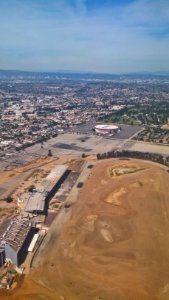 Another View of the Inglewood Forum from the air