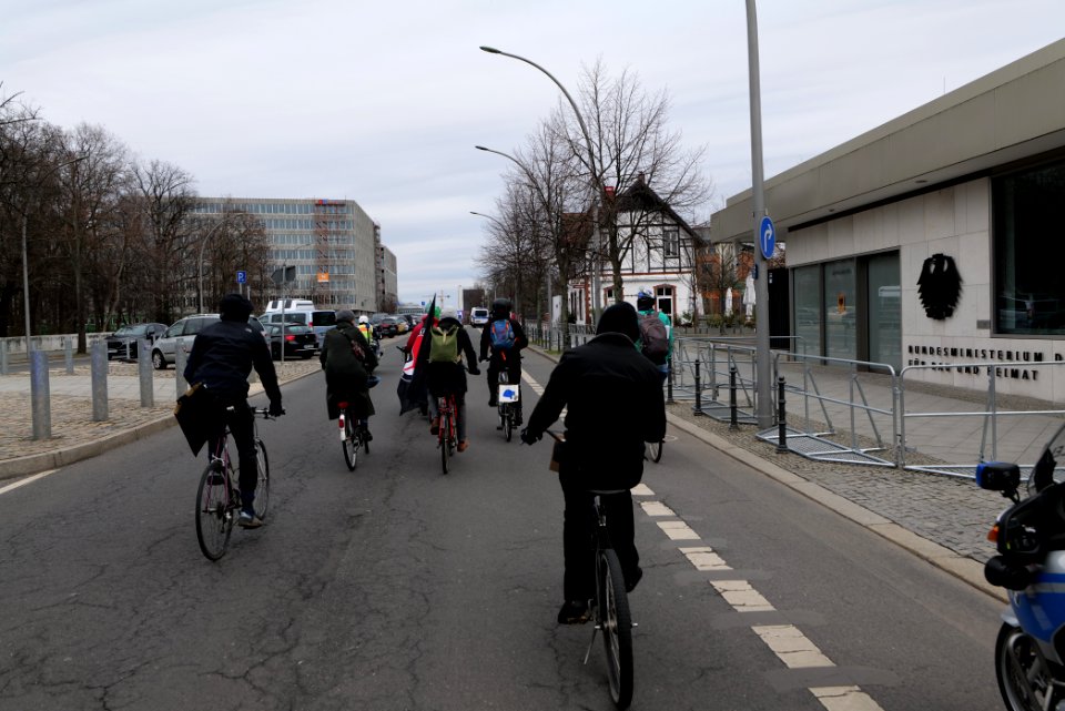 Antifascist bicycle demonstration Berlin 2021-03-20 39