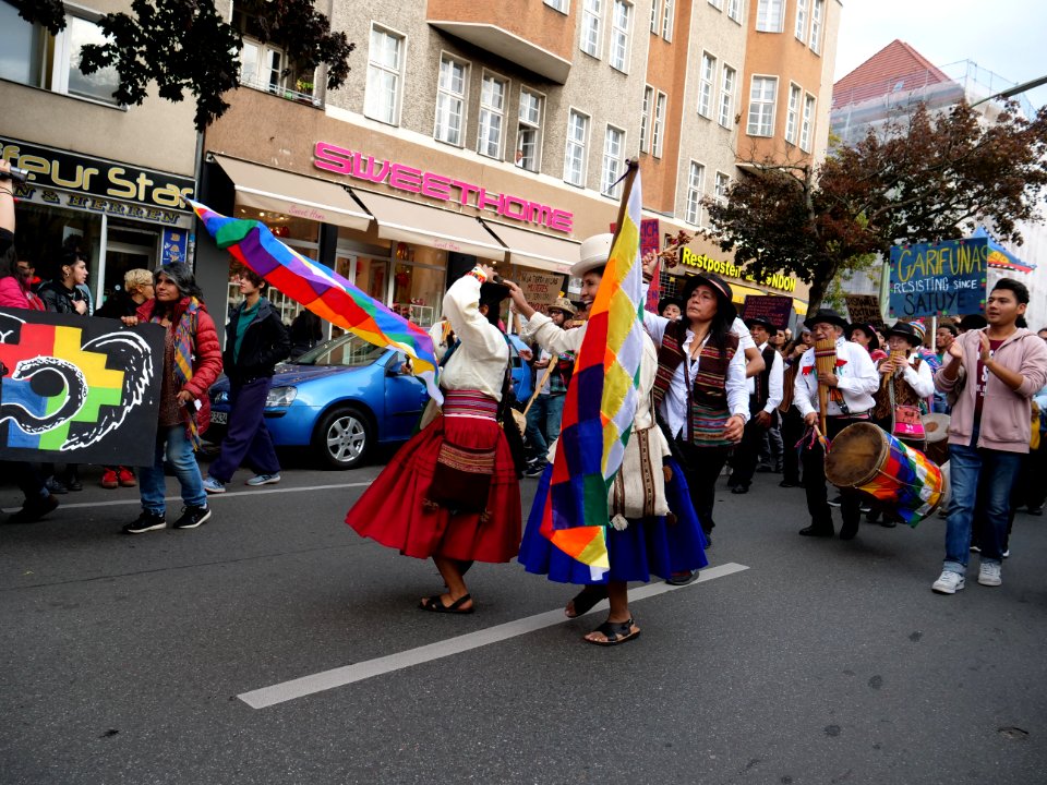 Anticolonial March Berlin 2019 Ecuadorian block 18