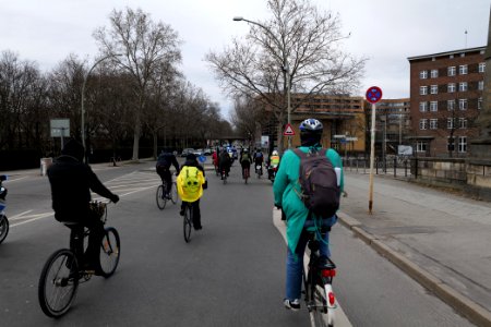 Antifascist bicycle demonstration Berlin 2021-03-20 37