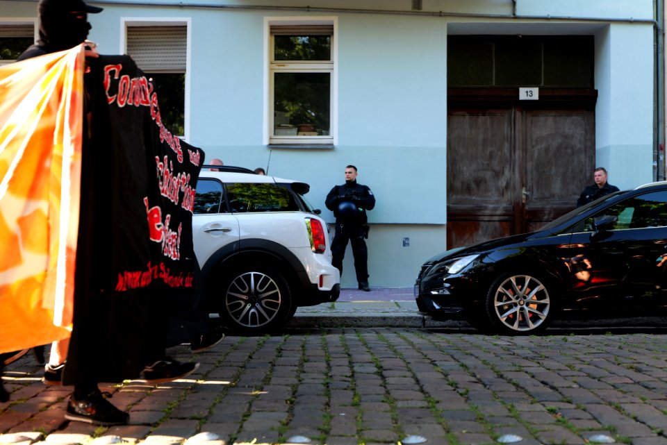 Antifascist demonstration against KDW in Berlin-Wedding 2020-07-31 31